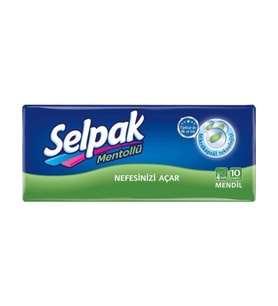 Selpak Mentollü Mendil 10 x 4 Paket (40 Adet)