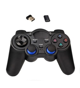 Monozone 2.4ghz Android Telefon Kablosuz Yeni Nesil Retro Oyun Kolu Gamepad Pc Tv Box Ps3 (Siyah)