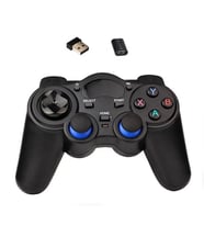 Monozone 2.4ghz Android Telefon Kablosuz Yeni Nesil Retro Oyun Kolu Gamepad Pc Tv Box Ps3 (Siyah)