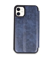 Apple iPhone 11 Kılıf Flip Cover - Lacivert
