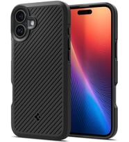 Spigen iPhone 16 Plus ile Uyumlu Kılıf Core Armor Black (Siyah)