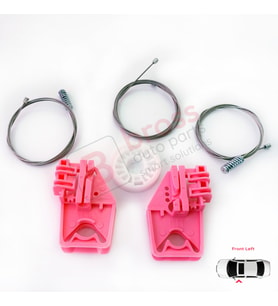 Skoda Octavia 2 A5 1Z3 1Z5 2004–2013 4/5-Kapı 1Z1837461 İçin Elektrikli Ön Sol Cam Kriko Tamir Seti