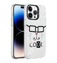 Apple iPhone 14 Pro Kılıf Mermer Desenli Zore Marbello Kapak
