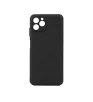 Coverzone Oukitel C21 Pro Uyumlu K?l?f - Soft ve P�r�zs�z D?? Y�zey, Ultra ?nce Yap?l?, Esnek Silikon Arka Kapak - Siyah