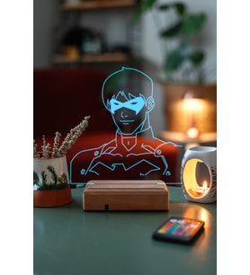 Batman Dc Nightwing 16 Renk Kumandalı 3D Gece Lambası