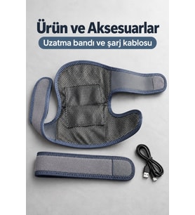 Isıtmalı Diz Masaj Aleti Ayarlanabilir Sıcaklık Ve Titreşim