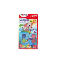Sulu Boya 21 Renk Büyük Boy K-21 0559