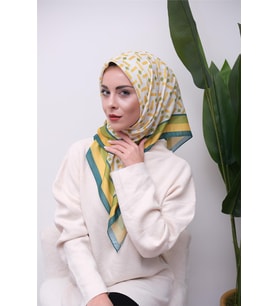 Renkli Karma Desen Dijital Soft Eşarp
