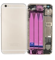 Apple iPhone 6 Plus İle Uyumlu Dolu Kasa (Altın)