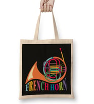 French Horn Music Bez Çanta Uzun Saplı