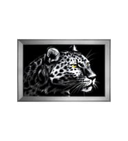 Hayvanlar Temalı Kanvas Tablo 50 x 70 cm Silver Çerçeve