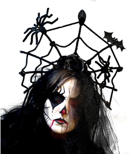 Cadı Kostümü, Halloween Kostüm , Cadılar Bayramı Tacı , Cadılar Bayramı Kostüm , Parti Tacı