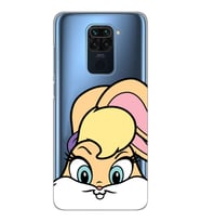 Xiaomi Redmi Note 9 Uyumlu Lola Bunny Desenli Şeffaf Telefon Kılıfı