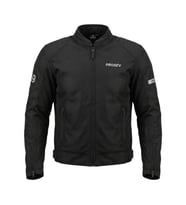 Motosiklet Yazlık Mont Full Korumalı Motorcu Mesh Montu Black
