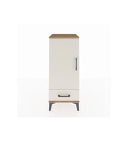 Hyperion Komodin 2 Raflı Tek Çekmeceli Tek Kapaklı 44x44x106 Çam-Aytaşı