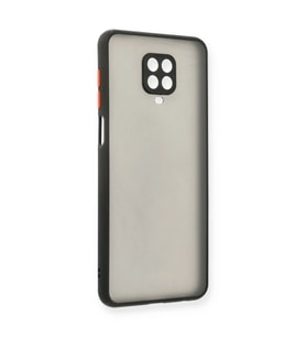 Xiaomi Redmi Note 9 Pro Kılıf Montreal Silikon Kapak - Siyah