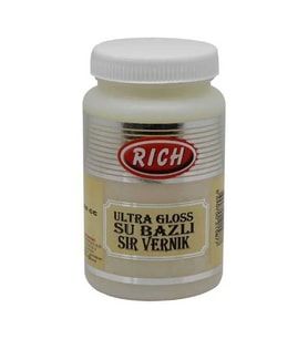 Rich Ultra Gloss Su Bazlı Sır Vernik 250 cc. 