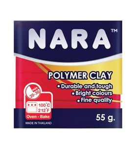 Nara Polimer Kil 55 Gram PM19 Crimson x 6 Adet