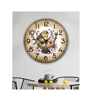 Bilge Tasarım Retro Duvar Saati 35 X 35 Cm (Karışık)