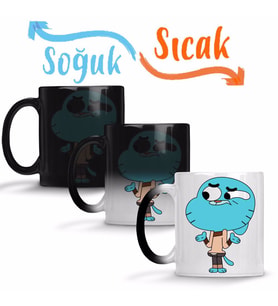 Gumball Sihirli Kupa Bardak Porselen