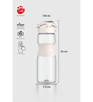 Renga Saga Silikon Detaylı 730 ml Tritan Matara 911033 Bej