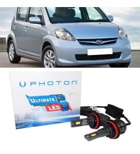 Subaru Justy Led Xenon Uzun+Kısa Far Ampulü H4 Ultimate 9500 Lumens Yeni Seri Beyaz