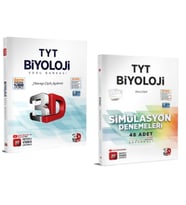 3D YAYINLARI TYT BİYOLOJİ SORU BANKASI - TYT BİYOLOJİ SİMÜLASYON DENEME