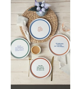 Keramika Motto Line Stackable Pasta Tabağı 21 Cm 4 Adet  22645-22731-35-36