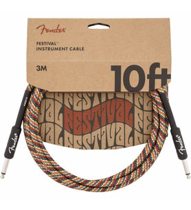 Fender 10 INST CABLE RAINBOW