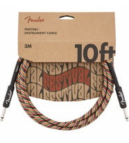 Fender 10 INST CABLE RAINBOW