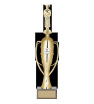 ODAK KUPA - Figürlü Kupalar - Mezuniyet Erkek Figürlü Kupalar FG-026 A - 44 cm