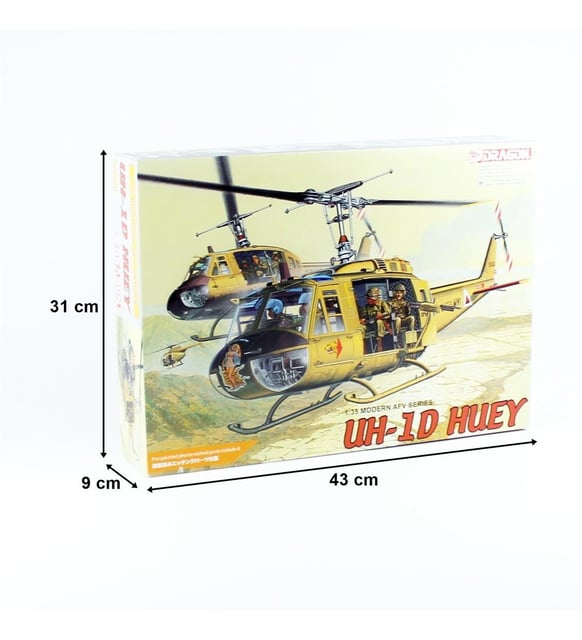 Dragon 3538 1/35 Ölçek UH-1D Huey Helikopter Plastik Model Kiti