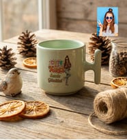 Kişiye Özel Karikatürlü Cute But Aires Koç Burcu T Pastel Kupa Doğum Günü Hediyesi