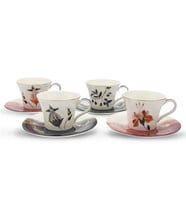 Mikasa Moor Rusty 4lü Kahve Fincanı Seti