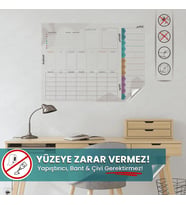 Haftalık Günlük Aylık Planlayıcı, Motivasyon Hedef Planlayıcı, Süresiz Planlayıcı, Akıllı Kağıt