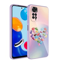 Xiaomi Redmi Note 11 Global Kılıf Epoksi Kamera Korumalı Kılıf NO1