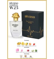 DİVERSO W25 KADIN PARFÜM EDP 50 ML MEYVELİ & ÇİÇEKSİ  T.C. Sağlık Bakanlığı ÜTS KAYITLI