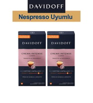 Davidoff Nespresso Uyumlu Kapsul Kahve Crema Intense 2 x 10 adet