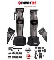 TR-4646 & TR-2626 Profesyonel Tıraş Makinesi 2'li Set  Erkek Bakım Seti