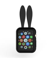 Ally Apple Watch 1-2-3-4 42mm Tavşan Figürü Silikon Kılıf-(5775) - SSSSSS8596-6462