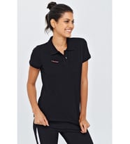 Tryon Verona Kadın Pamuklu Siyah Polo T-Shirt