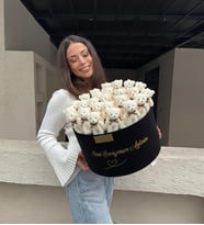 Dev Kadife Kutuda Ayıcık Dolu Kişiye Özel Premium Hediye