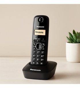 Kablosuz Dijital Telefon Siyah? 50 Hafıza Arayan No Görme