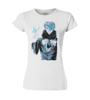 Anime Character Beyaz Bayan Tshirt