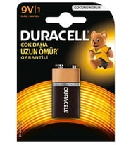 DURACELL 9V PİL TEKLİ (5680)