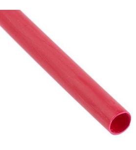 Daralan Makaron 6.4 mm Kırmızı 1 mt