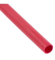 Daralan Makaron 6.4 mm Kırmızı 1 mt