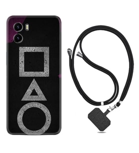 Vivo Y15S Y32 Y33S Y51 Y53S Kılıf Boyun Askılı Silikon Game Begin 1799