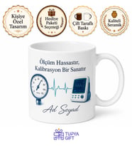 Biyomedikal Cihaz Teknolojisi Kupa Hastane Ekipmanı Kalibrasyon Hediye Bardak