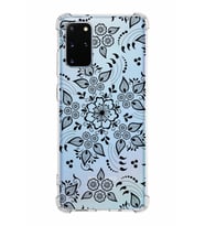 Samsung Galaxy S20 Plus  Köşe Korumalı Antişok Kapak Nostalji Desen Tasarımlı Şeffaf  Kılıf